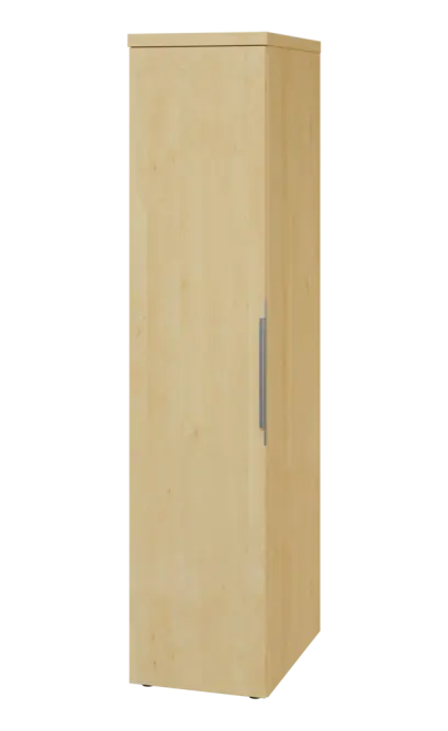 SIST 5 - 42 šatní skříň, 1-dveřová, tyč, levá, 1820x400x600, javor horský